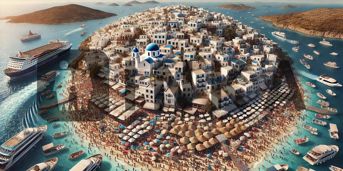 Ο Υπερτουρισμός Βλάπτει Σοβαρά την Ελληνική Οικονομία