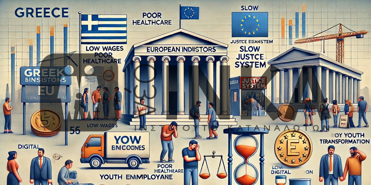 Η Ελλάδα στις τελευταίες θέσεις της ΕΕ: Οι δείκτες της αποτυχίας